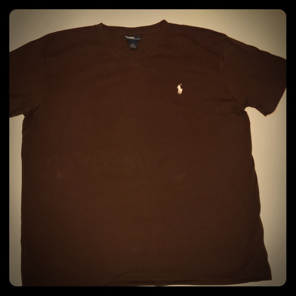 Ralph Lauren Polo V- Neck T-shirt - Large